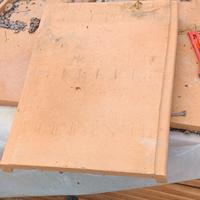 Tegola romana piana argilla rossa