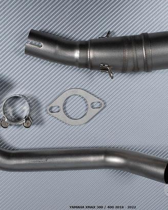 Linea completa Scarico YAMAHA XMAX 300 400 2018 22