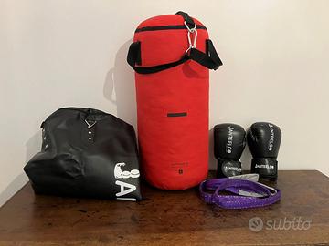 SACCO BOXE PIENO + SACCO VUOTO + ELETTROSTIMOLATOR