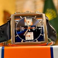 TAG HEUER Monaco GULF  NUOVO “Promo Follower ”