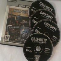 Gioco Call of Duty Deluxe Edition Pc Cd Rom 4 Cd