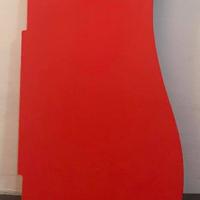 DUE mensole colorate - rossa e blu