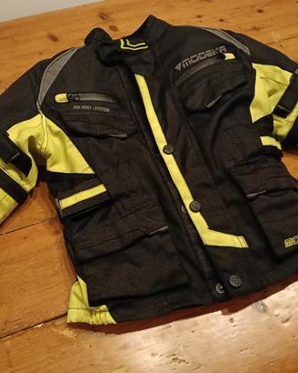 Giubbotto moto bambino 