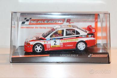 SLOT CAR SCALEAUT0 LANCER EVO 5 NUOVA SCALA 1/32