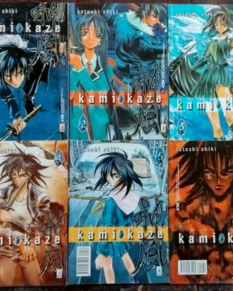 Kamikaze vol. 1-9 - serie completa - Star Comics.