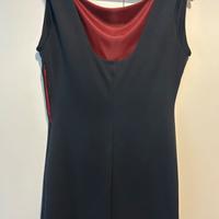 Vestito nero desigual