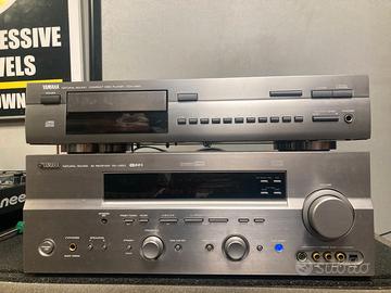 Yamaha RX V-650 + Yamaha CDX 480