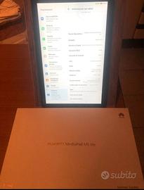 TABLET HUAWEI ANDROID PERFETTO COMPLETO DI TUTTO