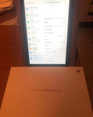 TABLET HUAWEI ANDROID PERFETTO COMPLETO DI TUTTO