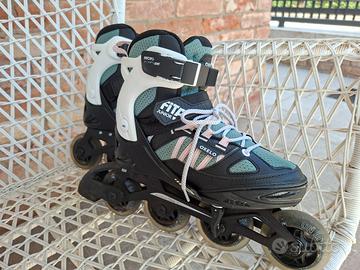 Pattini in Linea Oxelo Fit 5 Junior (35-38)