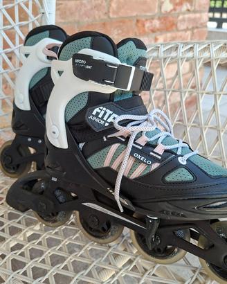 Pattini in Linea Oxelo Fit 5 Junior (35-38)