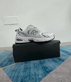 New Balance 530 Bianche Blu 42 Nuove Originali