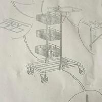 CARRELLO TECNO 40 - Carrello per Pulizia multiuso