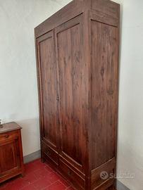 armadio lavorato da falegname