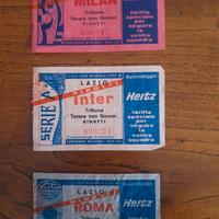 Biglietti Lazio 1970-1971