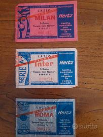 Biglietti Lazio 1970-1971