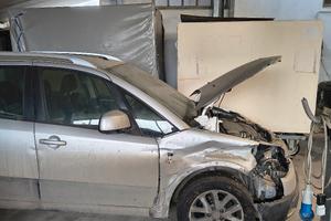 Fiat A16 incidentata