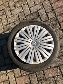 4 Cerchi originali VW POLO 15” con gomme estive