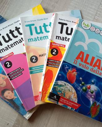 Libri scolastici usati per 2 media