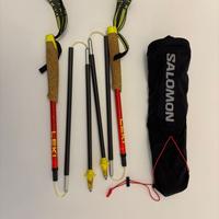 Bastoncini Leki e Salomon Custom Quiver