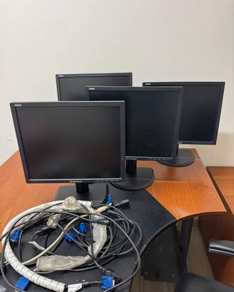 4 Monitor Lenovo 19” pollici 5:4 Pc computer