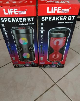 cassa bluetooth karaoke nuova 