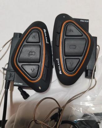 Midland BTX1 PRO interfono bluetooth coppia, auric