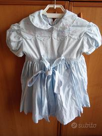 Vestitino azzurro bambina 