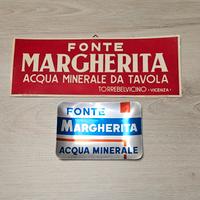 accoppiata pubblicitaria Fonte Margherita 