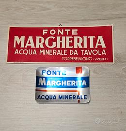 accoppiata pubblicitaria Fonte Margherita 