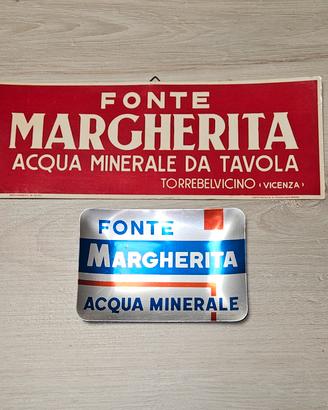 accoppiata pubblicitaria Fonte Margherita 