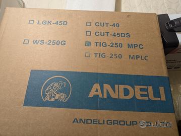 Saldatrice TIG Andeli mai usata ancora imballata