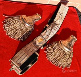 regio esercito divisa bandoliera ufficiale 1930