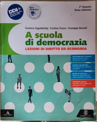 Libro A Scuola di Democrazia ISBN 978-88-00-36302-