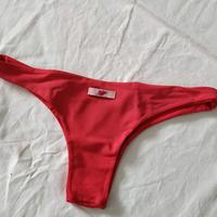 Slip brasiliana TU rosso papavero tezuk