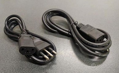 Cavo alimentazione con presa VDE a spina italiana