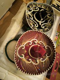 sombrero messicano. 2 originali a marchio Pigalle 
