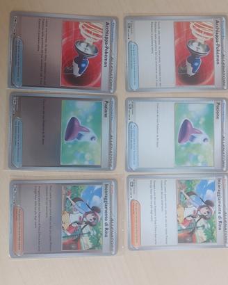 lotto carte Pokemon equilibrio perfetto 