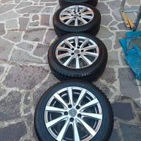 cerchi in lega Mak + 4 gomme invernali 