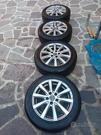 cerchi in lega Mak + 4 gomme invernali 