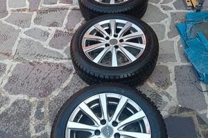 cerchi in lega Mak + 4 gomme invernali 
