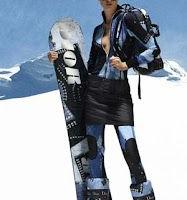 Snowboard Christian Dior donna da collezione