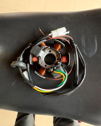 statore di corrente 6 poli con liastre magnetiche