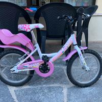 BICICLETTA DA 5 a 9 ANNI DA BAMBINA