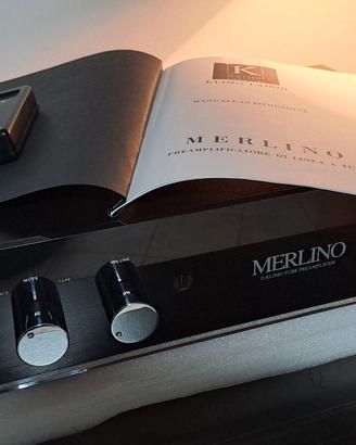 Preamplificatore valvolare KLIMO Merlino Silver