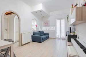 Trilocale ristrutturato con giardino