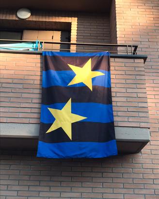 Bandiera INTER doppia stella