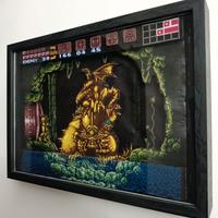 Diorama 3D Super Metroid 