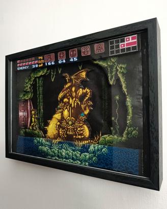 Diorama 3D Super Metroid 