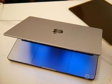 MacBook Pro 14 M1, 16/512 quasi nuovo 87% batteria